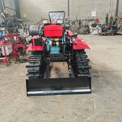 35hp Reverse Rotary Crawler Mini Power Tiller com 2,5*1*1,3 m Tamanho e longa vida útil
