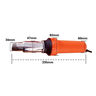 Manual Soldadura Elétrica Arma de Calor de Ar Quente Para Geomembrana de Envolvimento de Carro e Design Melhorado