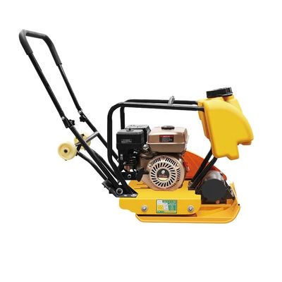 Compactor de placas do motor de gasolina com potência de 9,6kw e construção robusta