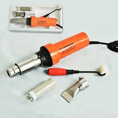 220V 50Hz Fornecimento de energia Arma de soldadura a ar quente para soldador de geomembrana de HDPE 2000w