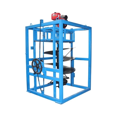 Plantar árvores Máquina de escavação Máquina de escavação de terra Furo de solo Furo de escavação Forro de diâmetro 20-50cm