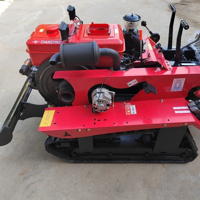 Longo Período de Utilização Mini Tiller Rotary Farm Cultivator 35HP Crawler Rotary Tiller Blade