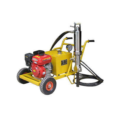 Motor AC Mini Excavadora Divisor de rocha manual 250 Divisor de perfuração de rocha hidráulica integrada