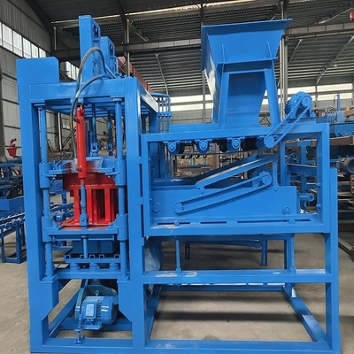 Máquina de fabricação de tijolos de bloqueio manual com dimensão 2830*1400*2250mm
