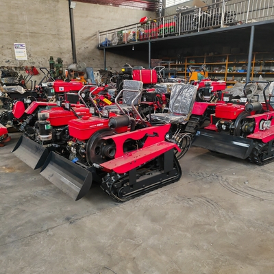 Máquinas agrícolas Multifunção Tractor Tiller rotativo com lâmina potente