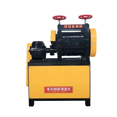 Eficientemente endireitar barras de diâmetro 4-25mm com esta máquina de endireitar barras de aço