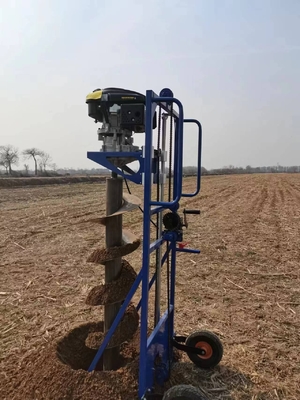 Ferramenta de escavação de plantação de buracos de terra Máquina de perfuração para plantação de árvores