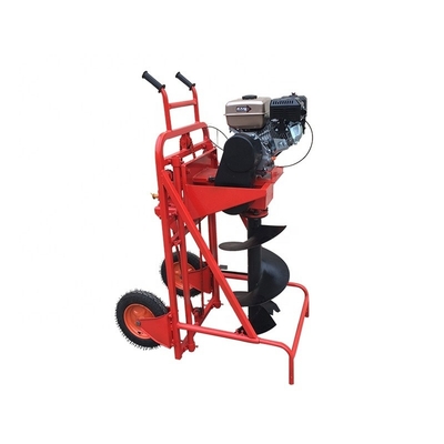 Pequena máquina de escavação de 48cc 196cc 212cc Agulha de terra a gás