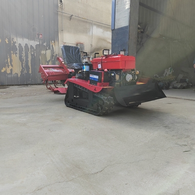 Rojo Negro Agricultor Mini Tiller A chave para o sucesso de volta de rotação de energia de lavoura