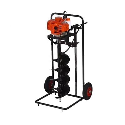 Escavação Profissional Simplificado Furo Terra Auger Máquina de perfuração comprimento de perfuração 0,5-2,5m