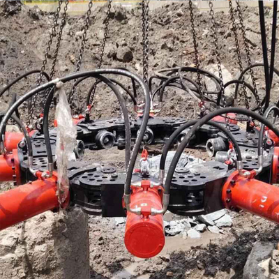 Excavadora de baixo consumo energético triturador hidráulico 75mm Chisel para empilhamento de pedra
