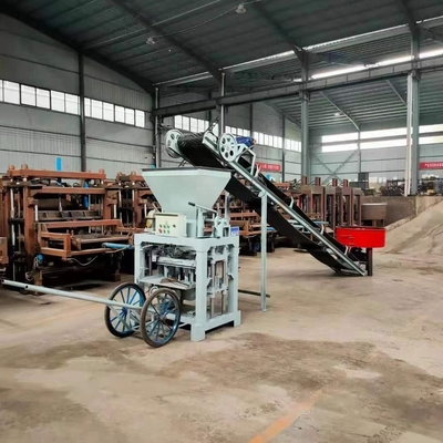 Máquina automática de fabricação de tijolos porosos com operação fácil e vibração de 75KN