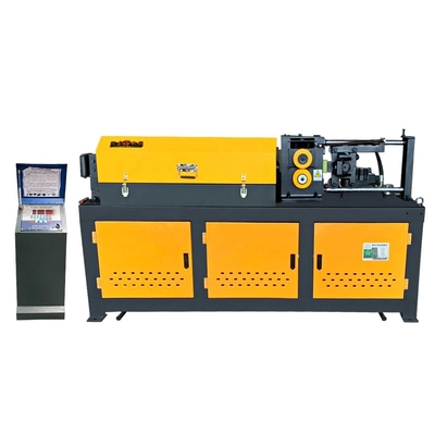 Máquina de rectação e corte de arame de dobra de rebar Cnc Velocidade rápida 35-60 metros/minuto