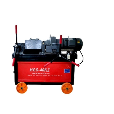 3-380V 50HZ Voltage Rebar Thread Rolling Machine para roscas de barras de aço
