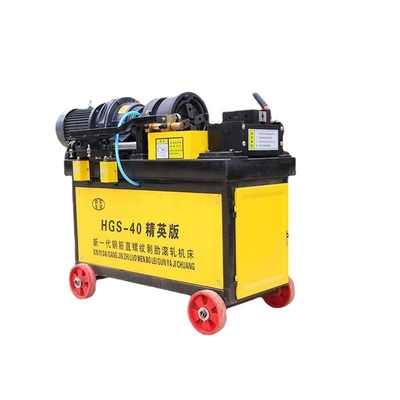 3-380V 50HZ Voltage Rebar Thread Rolling Machine para roscas de barras de aço