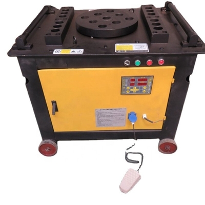 6-40mm Potência do motor 4kw Pequeno corpo Rebar Rod Bar de aço Stirrup Bender Bending Machines