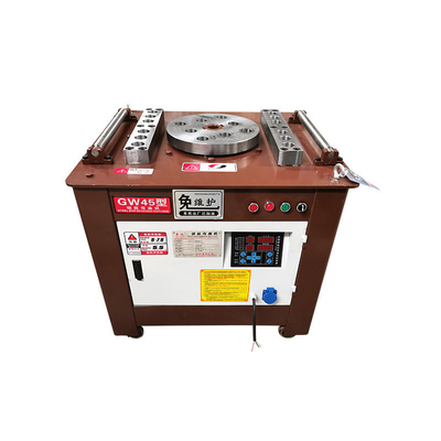 380V/220V de precisão GW50A Máquina de dobra de barras de aço hidráulico de aço roscado de 36 mm