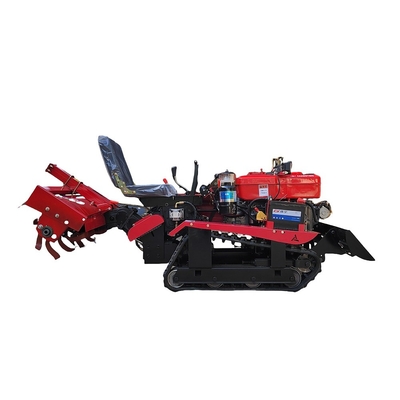 Mini Máquina de cultivo de terra 3 pontos montado Tiller rotativo Alimentado por motor diesel