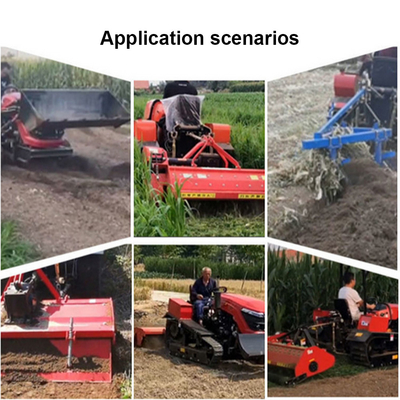Mini Máquina de cultivo de terra 3 pontos montado Tiller rotativo Alimentado por motor diesel