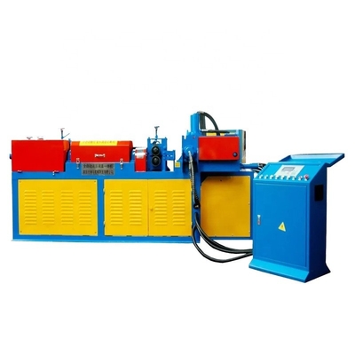 Amarelo 650KG Máquina de endireitação e corte de barras de aço com rosca hidráulica CNC personalizada