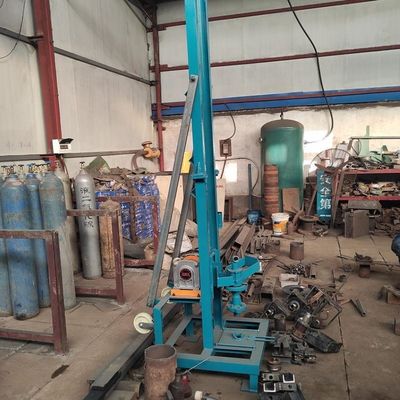 Máquina de perfuração de poços de água portátil a diesel para perfuração de amostras de núcleo de mineração de ouro