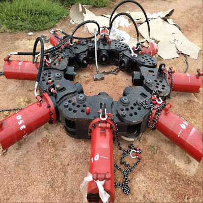 Quad Cropper para quebra de pilhas deixar reforço intacto sem rachaduras abaixo do nível de corte