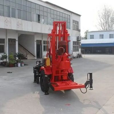 550 KG Water Wells Rock Drill Rig para Máquina de perfuração de poços a diesel até 200 m