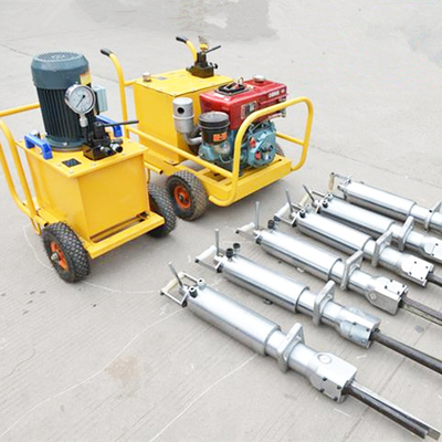 Yg Hydraulic Wedges Splitter para Rapid Rock Splitting de Pedra e Concreto 200kg de Peso