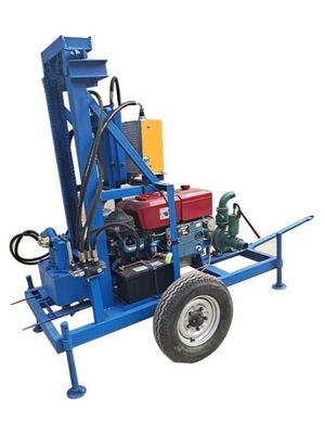 Máquina de perfuração de poços de água de aço 550 KG para 100m 150m 200m 300m