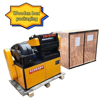 Função de endireitação Máquina de reciclagem de rebarras CNC para sucata de rebarras e barras de aço residual