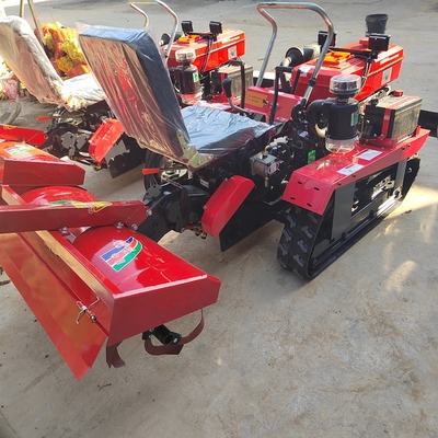 Hotéis Agricultura Motor a diesel Petróleo Mini Rototiller Trator Rear Tine Power Tiller