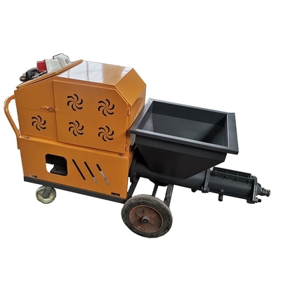 Máquina de pulverização de cimento e argamassa de tipo diesel de 4 kW para reboco 1.52*0.68*0.95