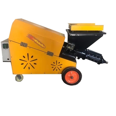 Máquina de pulverização de cimento e argamassa de tipo diesel de 4 kW para reboco 1.52*0.68*0.95