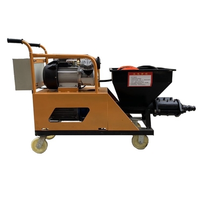 Máquina de pulverização de argamassa versátil para grânulos de borracha molhada de derramamento Superfície de pista atlética