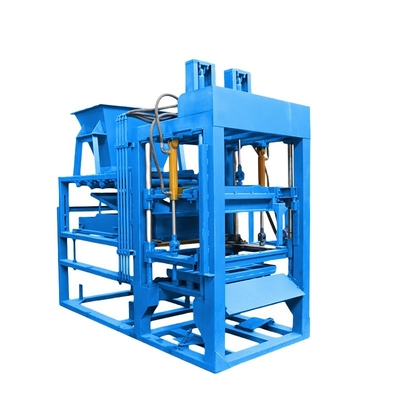 Máquina de fabricação manual de tijolos de argila de terra com vibração de 75KN e potência de 380V