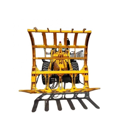 Caso usado 580m Carregador de rodas Backhoe 600 kg Peso da máquina Nenhuma bomba hidráulica