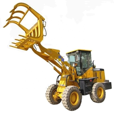 Caso usado 580m Carregador de rodas Backhoe 600 kg Peso da máquina Nenhuma bomba hidráulica