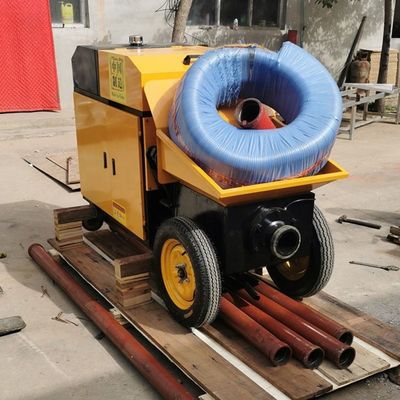 Mini-estrutura secundária chinesa de coluna de bomba diesel bomba de concreto com produtividade de 8M3/H