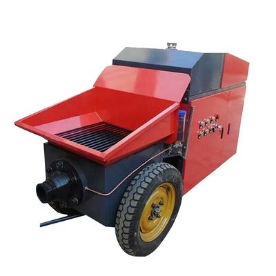 Mini-estrutura secundária chinesa de coluna de bomba diesel bomba de concreto com produtividade de 8M3/H
