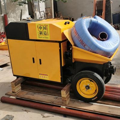 Mini-estrutura secundária chinesa de coluna de bomba diesel bomba de concreto com produtividade de 8M3/H