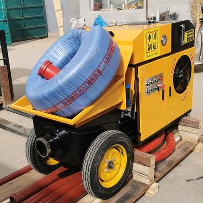 Mini-estrutura secundária chinesa de coluna de bomba diesel bomba de concreto com produtividade de 8M3/H