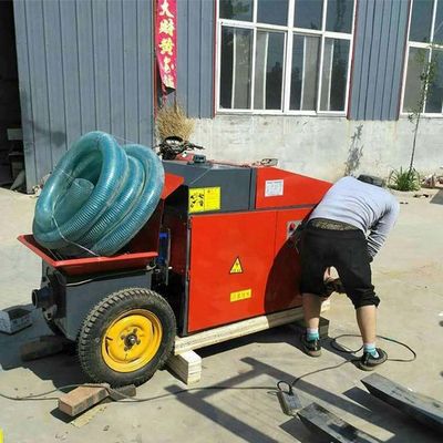 Mini-estrutura secundária chinesa de coluna de bomba diesel bomba de concreto com produtividade de 8M3/H