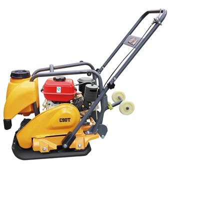 9Compactor de placas de motores a gasolina/diesel de 6 kW com e 600*890 mm de tamanho de placa