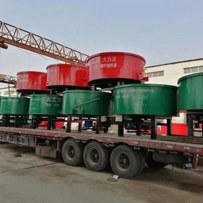 Trabalhos de construção 10m3 Tanque hidráulico de misturador de betão com velocidade de rotação de 8r/min