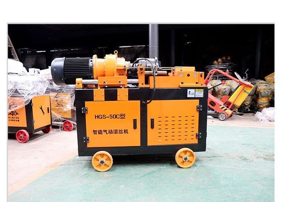 Máquina de rolamento de rosca de reforço de 16-40mm 4.0KW Potência 30-100 conjuntos/semana Capacidade