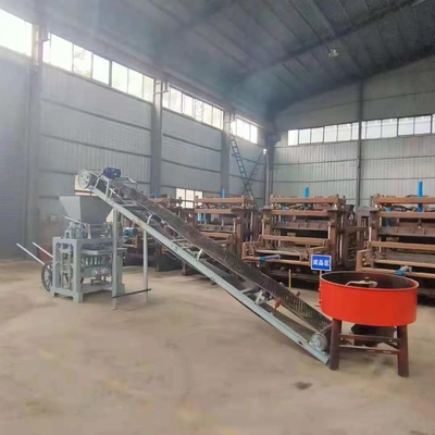 Máquina de fabricação de tijolos de plástico reciclado com tamanho de tijolo de 200*200*60 mm e vibração de 75KN