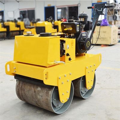 Compactor de rodovias pequenas de 0,3 toneladas com um diâmetro de tambor de 580 mm