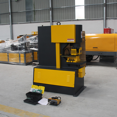 Máquina de corte por ângulo de tubo metálico de punção hidráulica de 380 V da série Q35y para componentes
