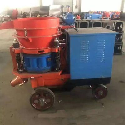 Obras de construção pulverizador de máquina de betão molhado com consumo de ar de 8-10m3/min