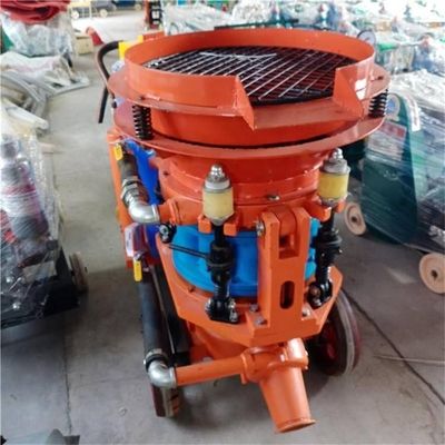 Obras de construção pulverizador de máquina de betão molhado com consumo de ar de 8-10m3/min